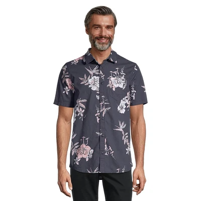 Vans Men's Essential Floral Woven T Shirt