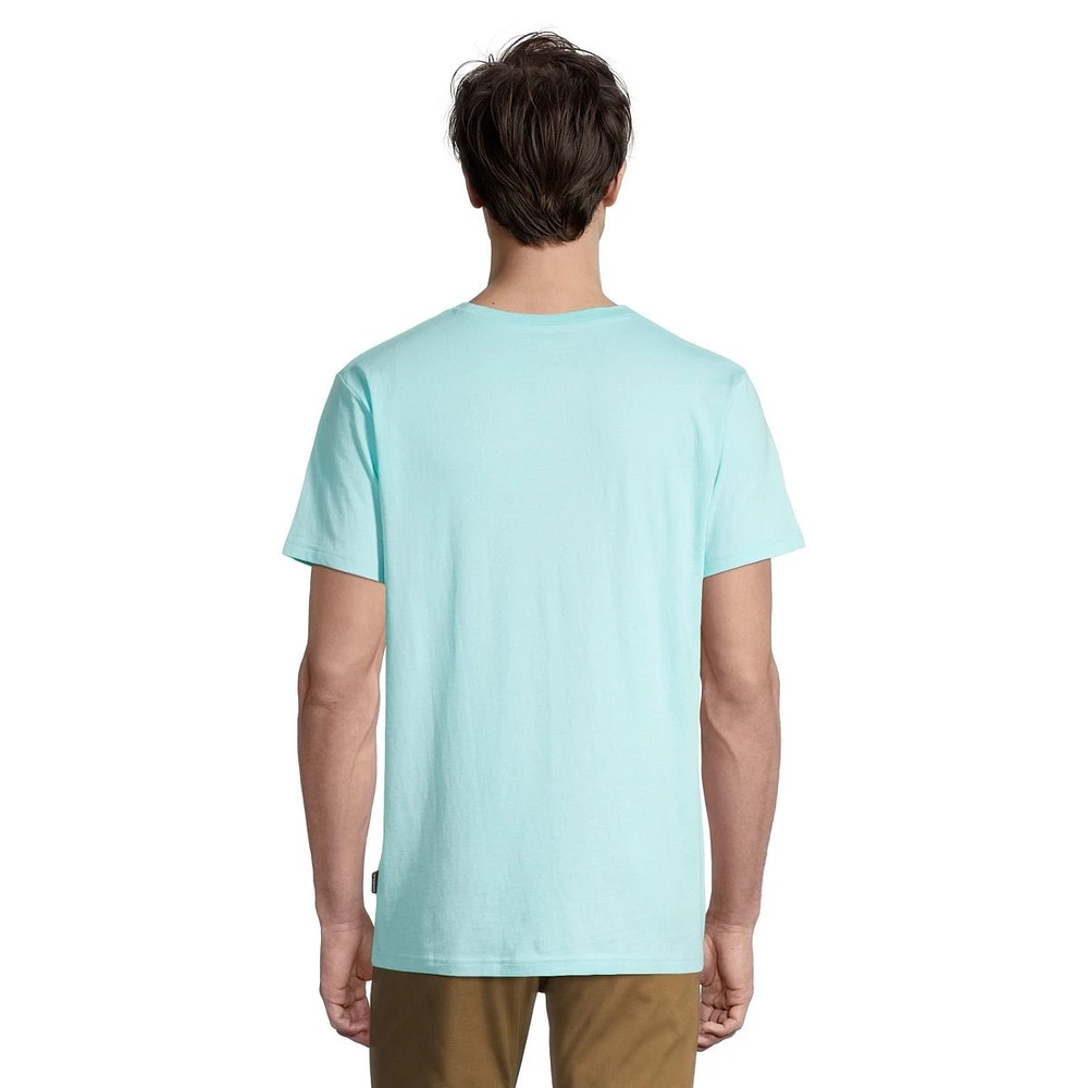 O'Neill Men's Flair T Shirt, Short Sleeve, Crew Neck, Cotton, Graphic