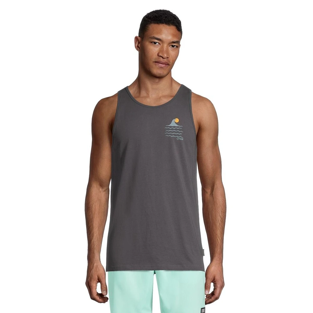 O'Neill Men's Tempo Tank Top, Breathable, Sleeveless