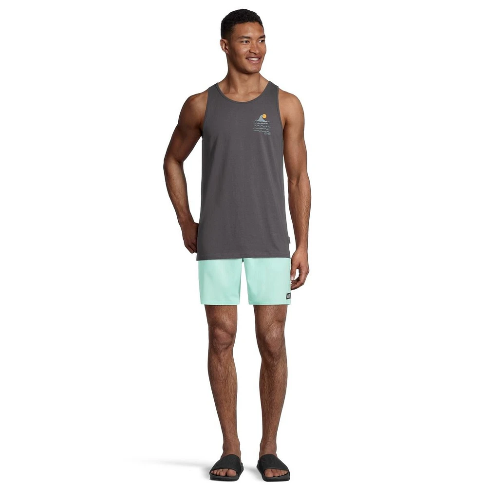 O'Neill Men's Tempo Tank Top, Breathable, Sleeveless