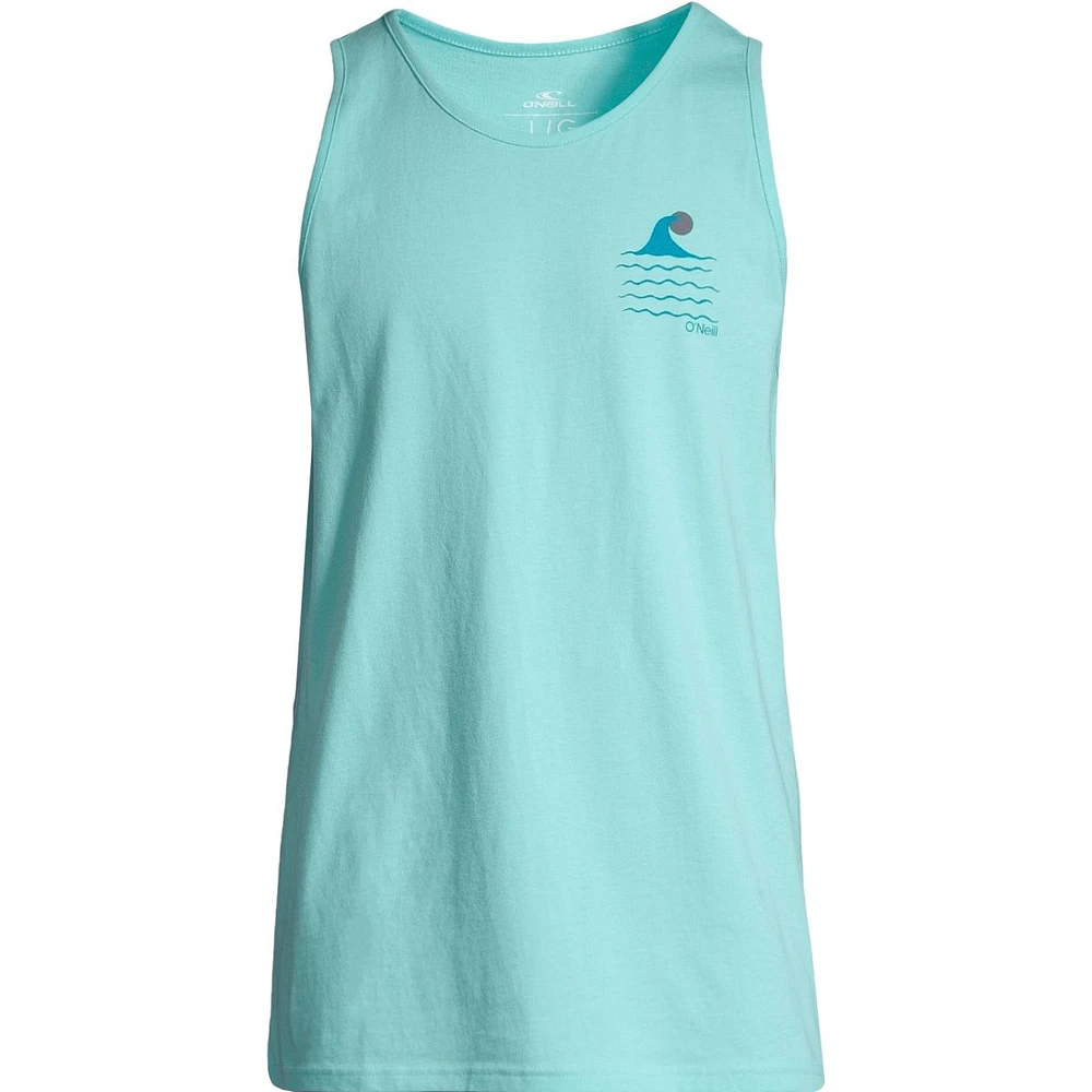 O'Neill Men's Tempo Tank Top, Breathable, Sleeveless