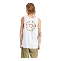 Brixton Men's Crest Tank Top, Sleeveless