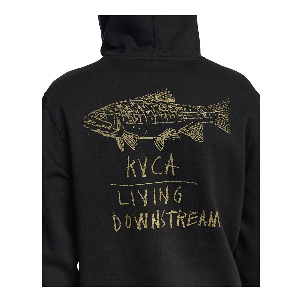 RVCA Men's Downstream Pullover Hoodie