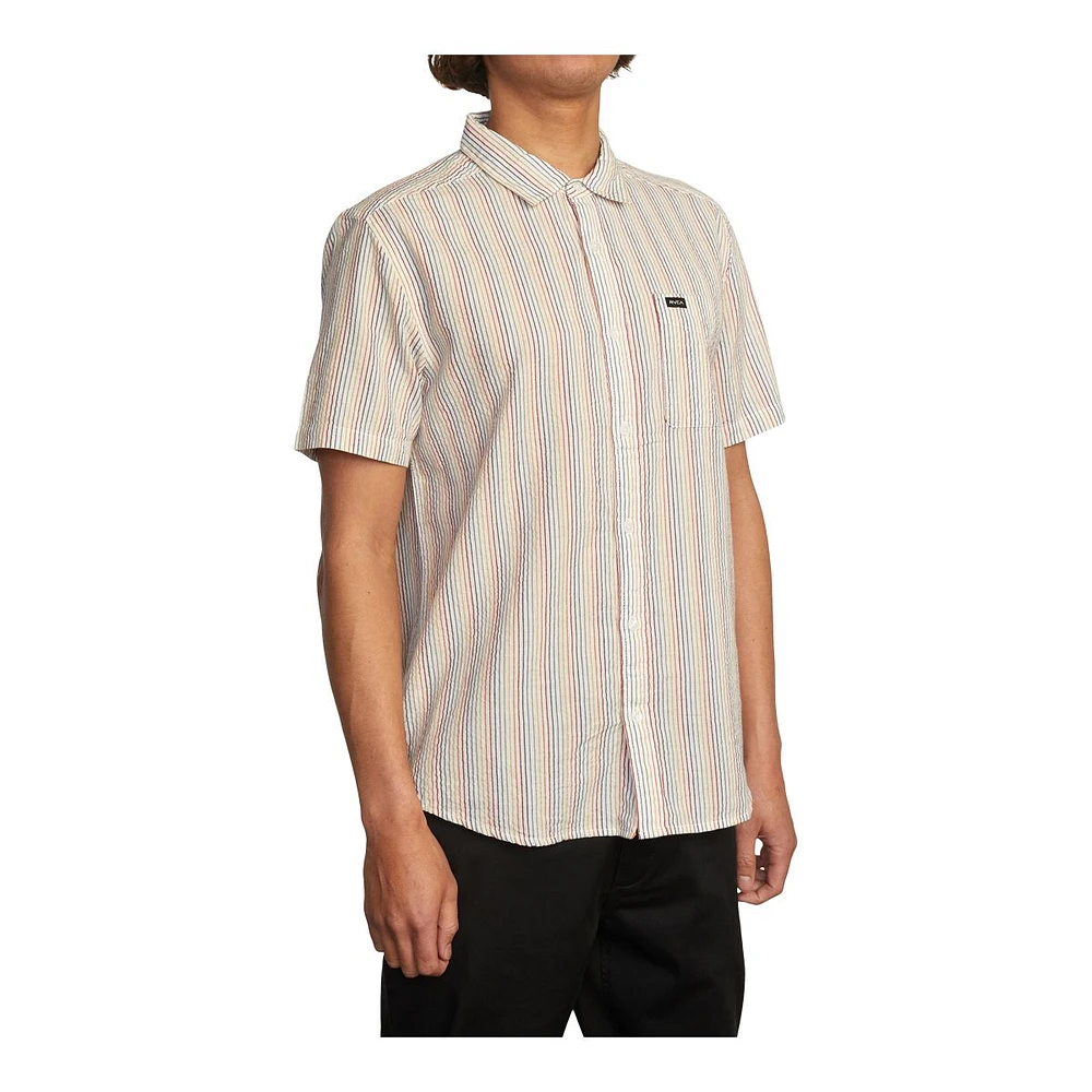 RVCA Men's Endless Seersucker T Shirt