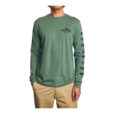 RVCA Men's Downstream Long Sleeve T Shirt