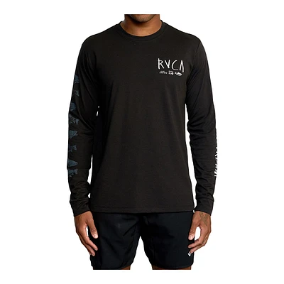 RVCA Men's Sport Ben Horton Long Sleeve T Shirt