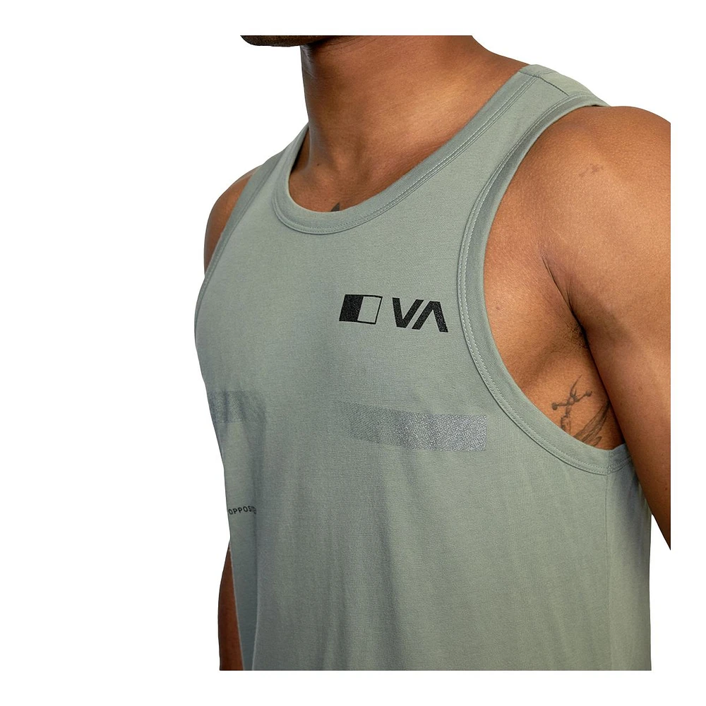 RVCA Sport Men's Pix Bar Tank Top, Sweat-Wicking, Sleeveless