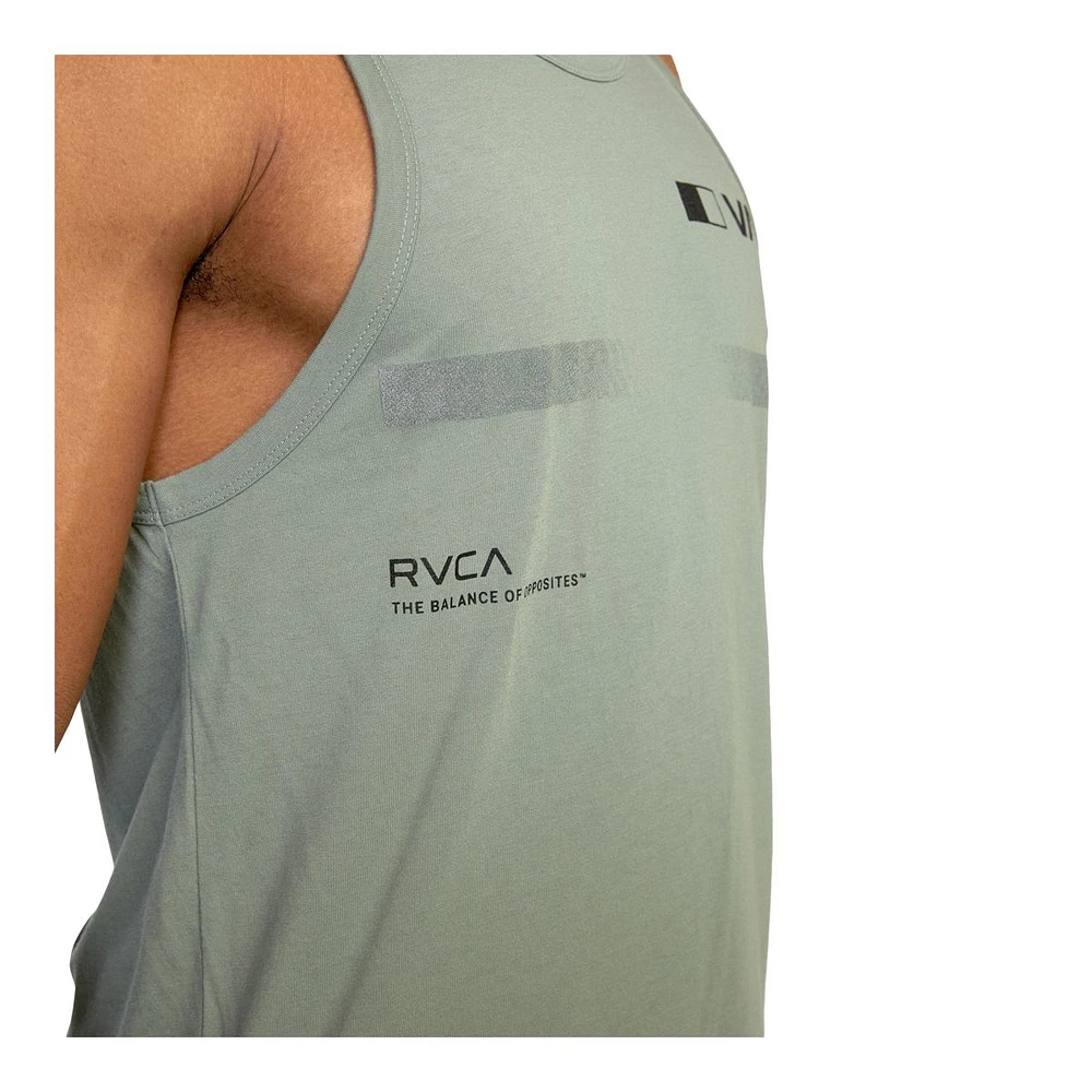 RVCA Sport Men's Pix Bar Tank Top, Sweat-Wicking, Sleeveless