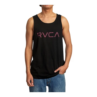 RVCA Men's Radar Tank Top, Lightweight, Sleeveless