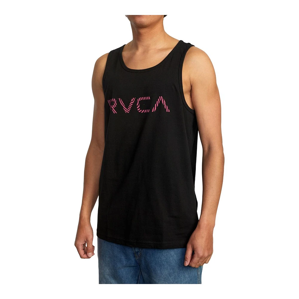 RVCA Men's Radar Tank Top, Lightweight, Sleeveless