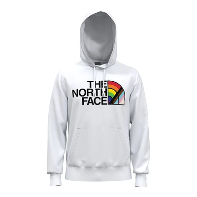 The North Face Men's Pride Recycled Pullover Hoodie, Cotton Blend, Kangaroo Pocket