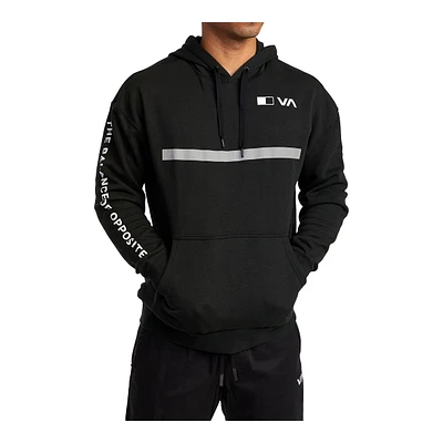 RVCA Men's Sport Pix Bar Pullover Hoodie