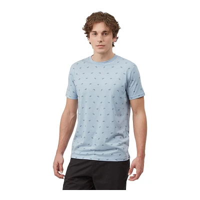 tentree Men's Bike Around All Over Print T Shirt