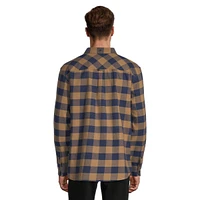 Ripzone Men's Monte Flannel Long Sleeve Shirt