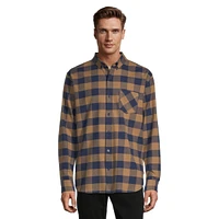 Ripzone Men's Monte Flannel Long Sleeve Shirt