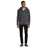 Ripzone Men's Sierra 2.0 Hooded Flannel Shirt