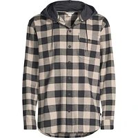 Ripzone Men's Sierra 2.0 Hooded Flannel Shirt