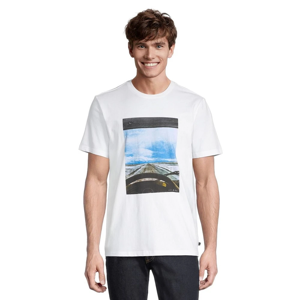 Ripzone Men's Giles Highway Photo Print T Shirt