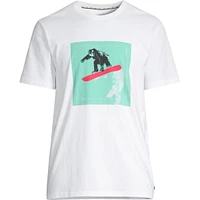 Ripzone Men's Giles Snowboard Photo Print T Shirt