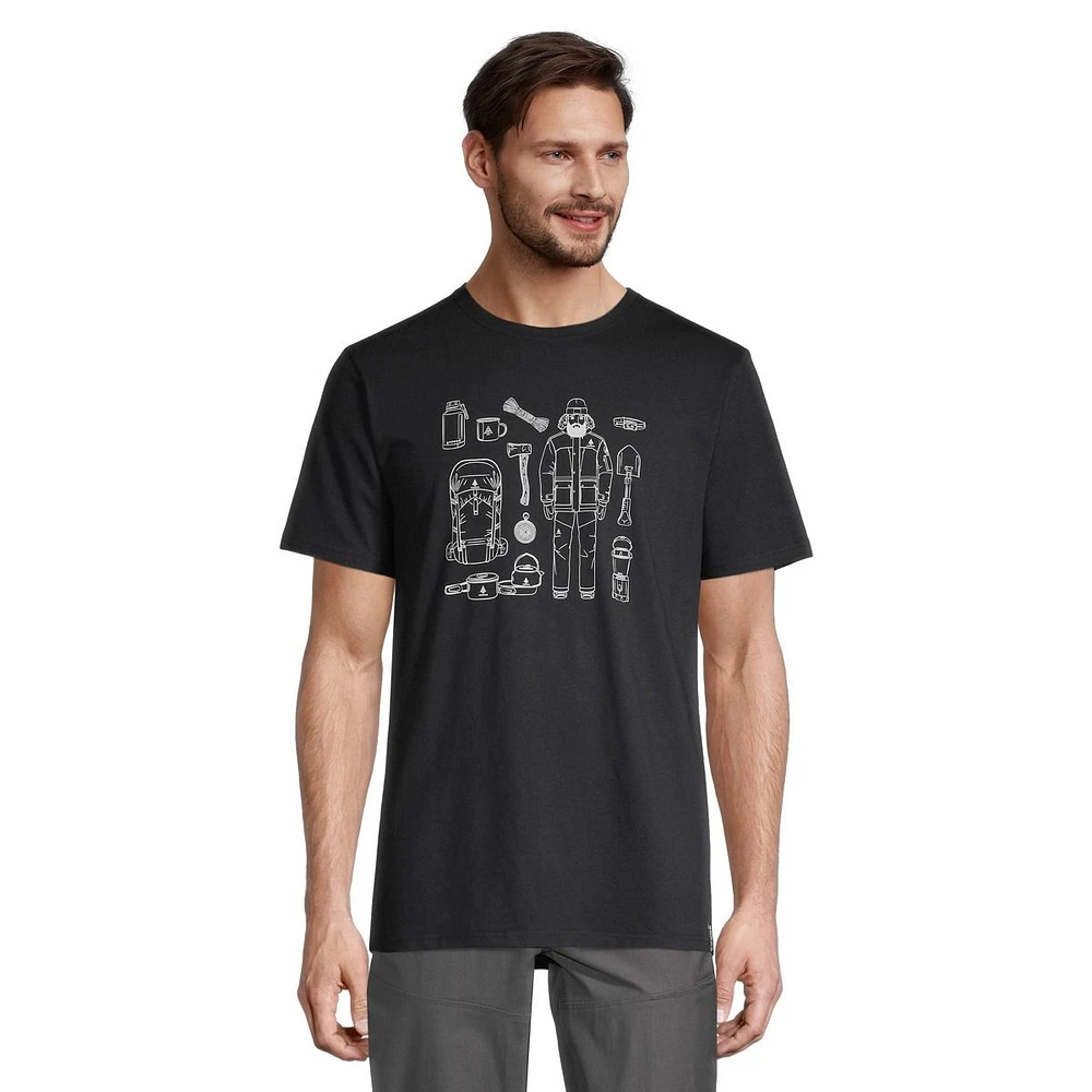 Woods Men's Cayley Graphic T Shirt