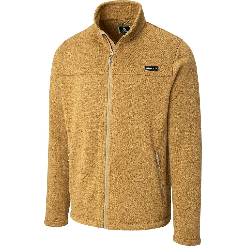 Woods Men's Matier Full Zip Fleece Top