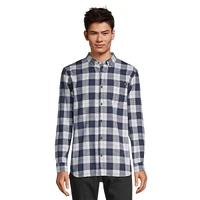 Vans Men's Monties II Long Sleeve Flannel