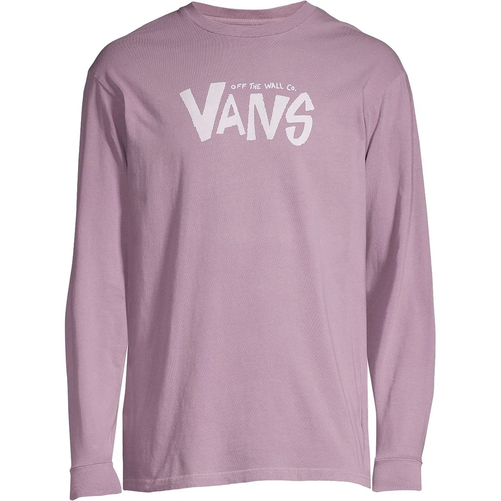 Vans Men's Thumbs Up T Shirt, Long Sleeve, Crew Neck