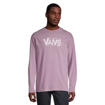 Vans Men's Thumbs Up T Shirt, Long Sleeve, Crew Neck