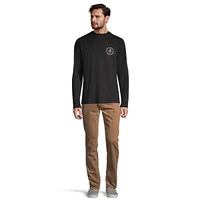 Vans Men's Tonal Decay T Shirt, Long Sleeve, Crew Neck