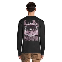 Vans Men's Tonal Decay T Shirt, Long Sleeve, Crew Neck