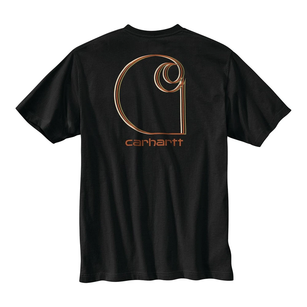 Carhartt Men's Relaxed Fit Pocket Logo T Shirt