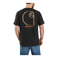 Carhartt Men's Relaxed Fit Pocket Logo T Shirt