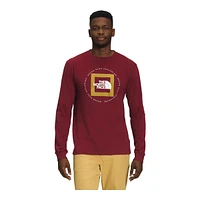 The North Face Men's Geo NSE Long Sleeve T Shirt