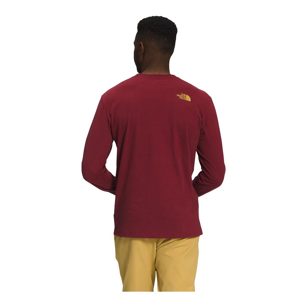 The North Face Men's Geo NSE Long Sleeve T Shirt