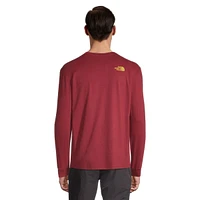 The North Face Men's Geo NSE Long Sleeve T Shirt