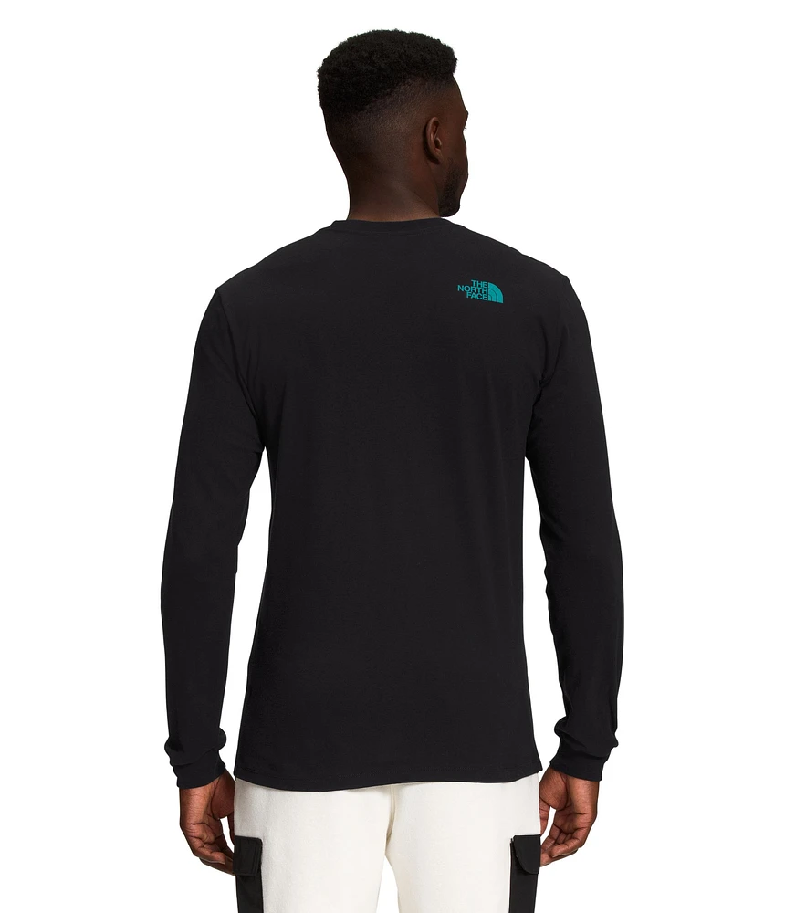 The North Face Men's Geo NSE Long Sleeve T Shirt