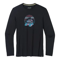 Smartwool Men's Snowcat Trek Graphic Long Sleeve Shirt