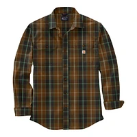 Carhartt Men's Heavyweight Long Sleeve Flannel Shirt