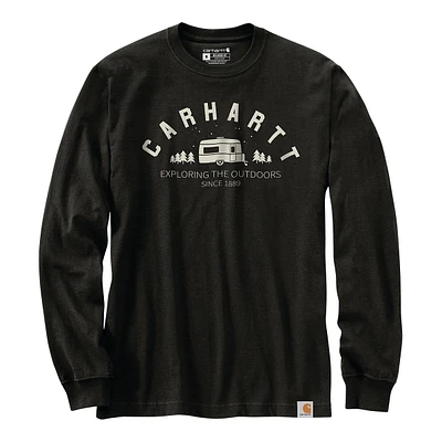 Carhartt Men's Camper Graphic Long Sleeve T Shirt