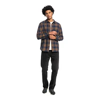 Quiksilver Men's Ganaway Stretch Flannel Long Sleeve Shirt