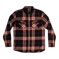 Quiksilver Men's Linden Stretch Flannel Long Sleeve Shirt