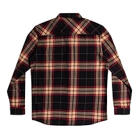 Quiksilver Men's Linden Stretch Flannel Long Sleeve Shirt