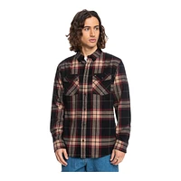 Quiksilver Men's Linden Stretch Flannel Long Sleeve Shirt