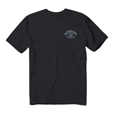 Quiksilver Men's Script Talk T Shirt