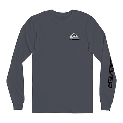 Quiksilver Men's Omni Logo Long Sleeve T-Shirt