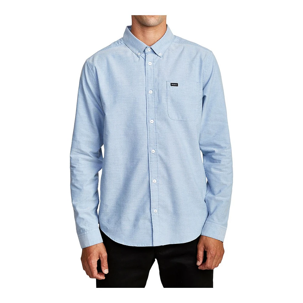 RVCA Men's That'll Do Stretch Long Sleeve Top