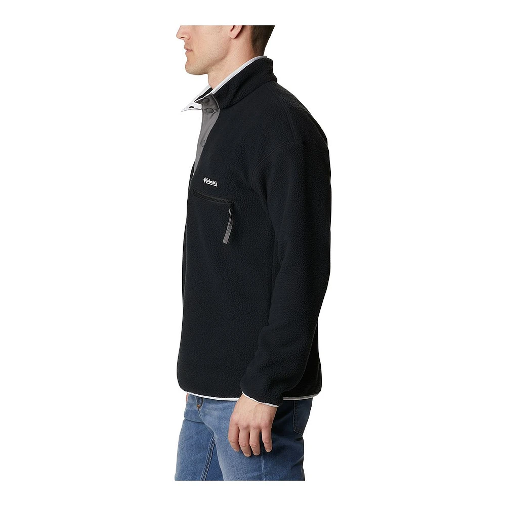 Columbia Men's Helvetia Snap Fleece Top