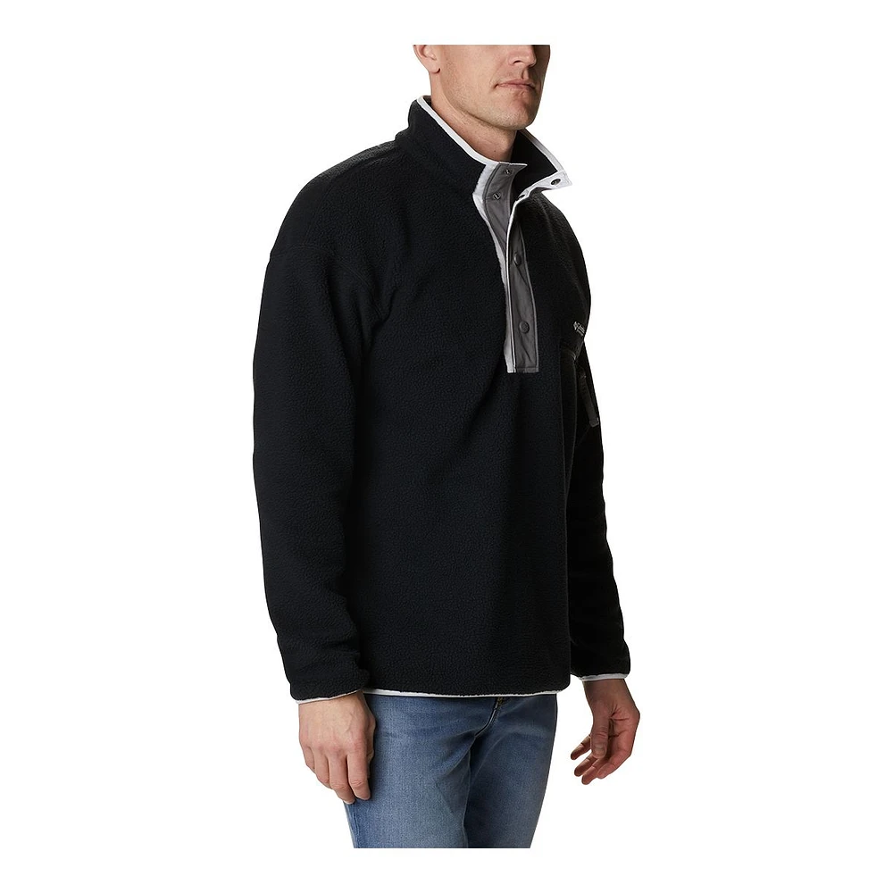 Columbia Men's Helvetia Snap Fleece Top