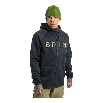 Burton Men's Crown Weatherproof Full Zip Hoodie