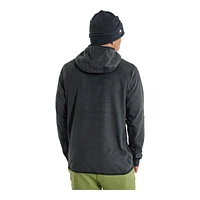 Burton Men's Stockrun Warmest Full Zip Hoodie